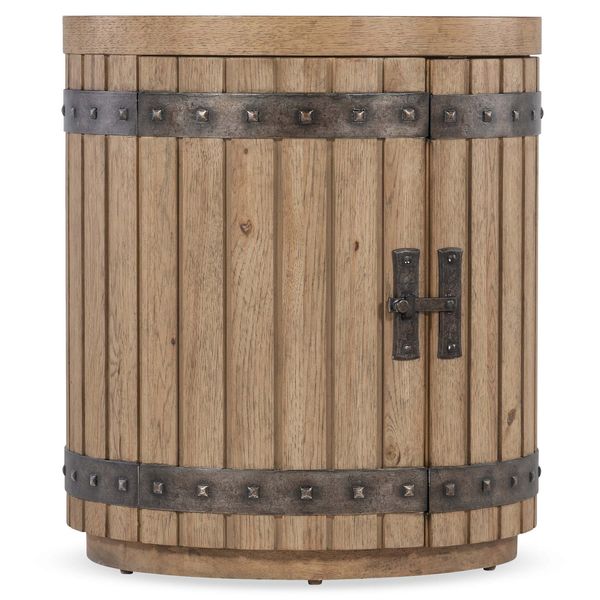 Tavolino d'angolo botte vino Vineyard Row, Sonoma
