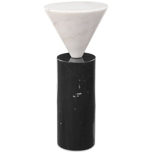 Tavolino bibita Top Hat, Colore Bianco