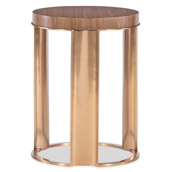 Tavolo decorativo Eleana, Caramello Chiaro