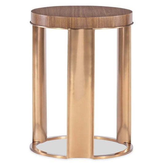 Tavolo decorativo Eleana, Caramello Chiaro