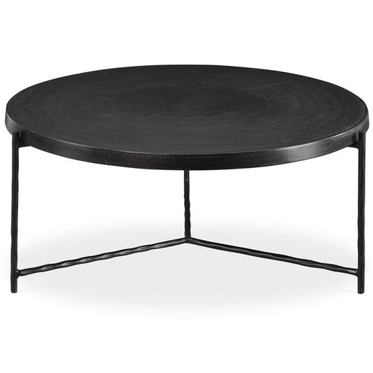 Tavolino da caffe Trellick finitura nero ossidato